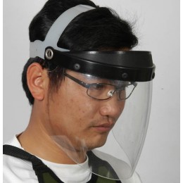 SP-02 透明PC強化安全面罩