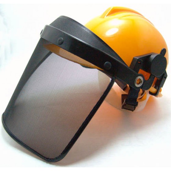 HF-01 黑色不鏽鋼網 安全面罩